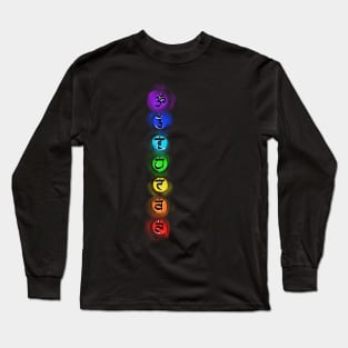 chakras Long Sleeve T-Shirt